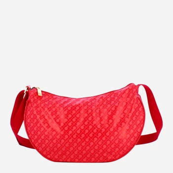 Torebka crossbody damska duża Gherardini GH0330 CORALLO Czerwona (800070352639)