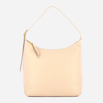 Torebka hobo damska ze skóry naturalnej Coccinelle Cherry E1FDK130280 N12 Różowa (800070357671)