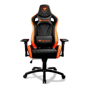 Игровое кресло ARMOR S, черный-оранжевый