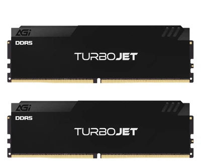 Оперативная память AGi 32GB (2x16GB) 6000 CL30 Turbojet Black (AGI6AWT16UD858-DR) EU