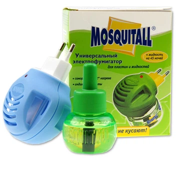 Комплект от комаров, прибор + жидкость 45 ночей Mosquitall универсальная защита nav201033