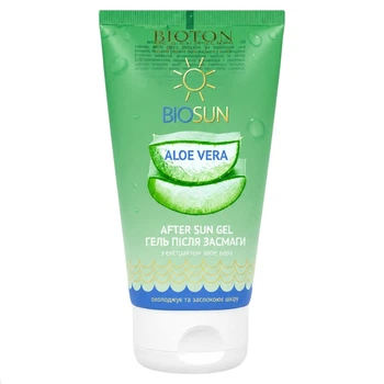 Гель після засмаги Bioton Cosmetics Biosun з екстрактом алое вера, 150 мл