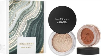 Zestaw kosmetyków do makijażu bareMinerals Original Mineral Veil Puder do twarzy utrwalający 9 g + Puder brązujący do twarzy 1.5 g (0194250115857)