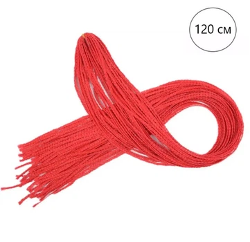 Канікалон африканські косички зізі 120 см, червоний, 50 г