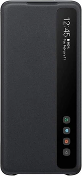 Чохол-книжка Clear View Cover для Samsung Galaxy S20 Plus (G985) (EF-ZG985CBEGRU) Black