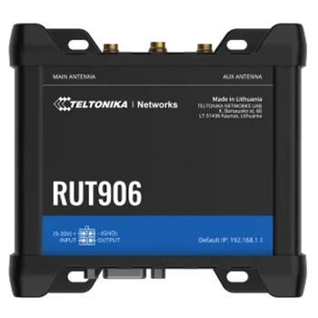 Промышленный сотовый маршрутизатор Teltonika RUT906 с 4G LTE, Wi-Fi, RS-232, RS-485