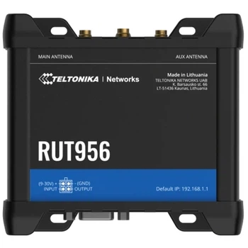 Промышленный сотовый маршрутизатор Teltonika RUT956 с 4G LTE, Wi-Fi, RS-232, RS-485