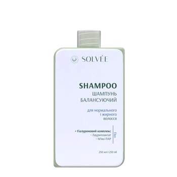 Шампунь балансирующий для нормальных и жирных волос solvee Elan Shampoo 250 мл