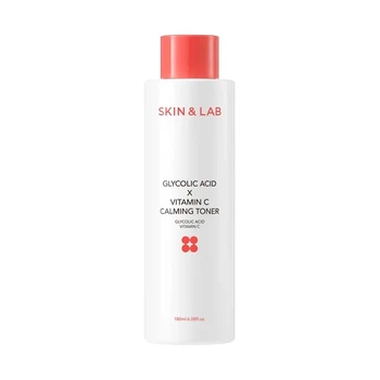 Заспокійливий тонер із гліколевою кислотою та витамином C SKIN&LAB Glycolic Acid Vitamin C Calming Toner 180 мл