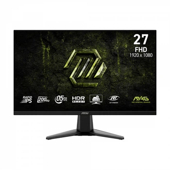 MSI Монітор ips 27" fhd (1920 x 1080) 0,5ms 200Hz 178/ 178/dp/2hdmi mag 275f e20