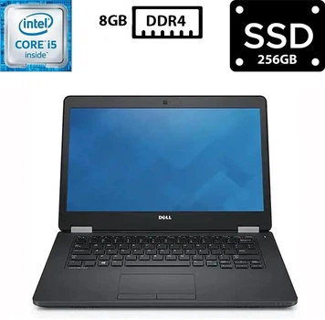 Ноутбук Dell Latitude E5470 14” TN 1366x768 Core i5-6300U 2.40GHz 8GB DDR4 SSD 256GB HD Graphics 520 Камера (D5470R8S256B) Б/У