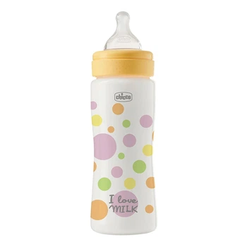 Пластиковая бутылочка Chicco Perfect Easy 4м+, 330 мл, быстрый поток 20245.10