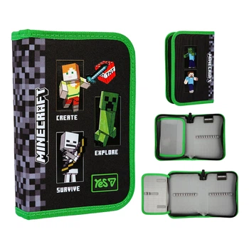 Пенал твердий одинарний з клапаном Minecraft Reality Yes 533733 Різнокольоровий shop (5056574462572)