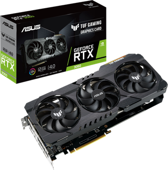Відеокарта GeForce RTX 3060 12GB Asus TUF Gaming (TUF-RTX3060-12G-GAMING) Б/В