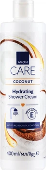 Зволожувальний крем-гель для душу Avon Care Coconut Hidrating Shower Cream з олією кокоса 400 мл