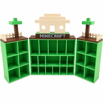 Стенд для фигурок Kinder Minecraft, подставка для коллекционных фигурок Minecraft