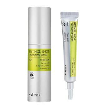 Антивіковий набір для обличчя Celimax Vita-A Retinol сироватка та крем-бустер