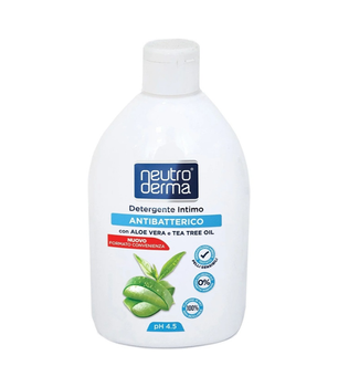 Гель для інтимної гігієни Neutro Derma Detergente Intimo Aloe Vera e Tea Tree Oil з алое вера та олією чайного дерева 400 мл