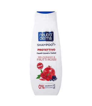 Шампунь для частого використання Neutro Derma Shampoo Protettivo Melograno e Frutti Rossi Гранат та Червоні фрукти 500мл