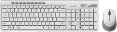 Комплект бездротовий Genius SlimStar 8230 Copilot White (31340015403)