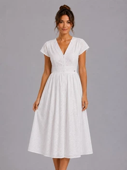 Сукня V05045P Л білий PL953324 Pepe Jeans L(р)