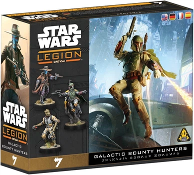 Dodatek do gry planszowej Star Wars Legion 2.0: Galactic Bounty Hunters (wersja angielska) (841333134631)