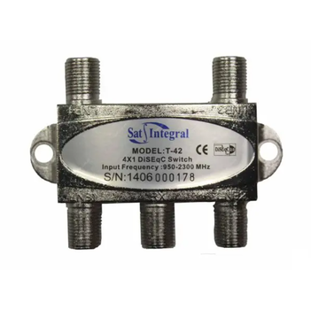 Перемикач Sat Integral DiseQ 1*4