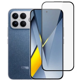 Защитное стекло Fiji Premium для Poco F8 Ultra полная проклейка Anti-Static черный