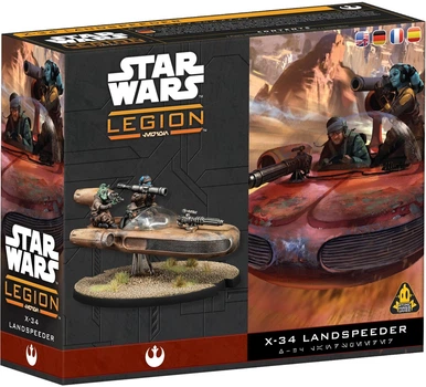 Dodatek do gry planszowej Star Wars Legion 2.0: X-34 Landspeeder (wersja angielska) (841333135096)