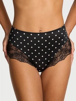 Трусики сліпи жіночі Victoria's Secret 105675072 XS Чорні (1159863592)