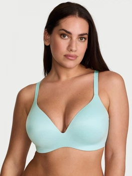 Бюстгальтер с мягкой чашкой бесшовный Victoria's Secret 317006463 38B Голубой (1159863646)