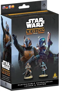 Dodatek do gry planszowej Star Wars Legion 2.0: Customizable Mandalorian Leader & Hunter (wersja angielska) (841333136406)