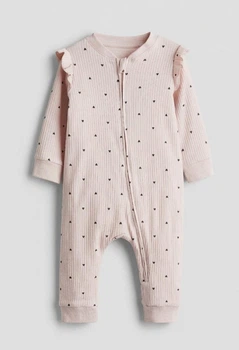 Дитячий чоловічок для дівчинки H&M 98 см Світло-рожевий (25121102A2)