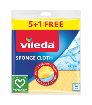 Салфетки вологопоглинаючі Viveda Sponge Cloth (5+1шт)