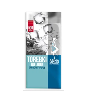 Пакети для льоду Anna Zaradna самозакриваючі (500 кульок)