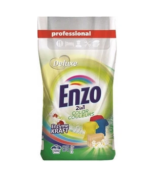 Сипучий пральний порошок для кольорових промов Deluxe Enzo Color на 130 прань 9,1 кг