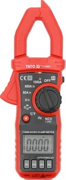 Мультиметр-кліщі YATO True RMS AC/DC (YT-730933)