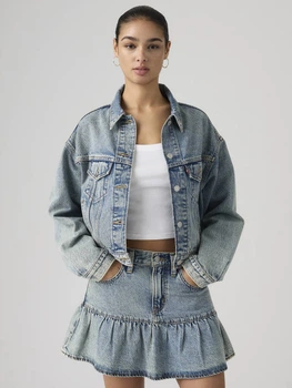 Джинсова куртка жіноча Levi's 602752819 M Синя (1160267508)