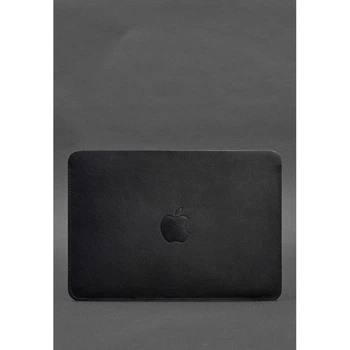 Кожаный чехол BlankNote для MacBook 13″ из натуральной кожи Краст, синий, защитный чехол-конверт для MacBook Air и MacBook Pro 70041