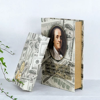 Скринька у формі книги набір з 2-х Долари Гранд Презент 33-KSH-XZ-PUXR108
