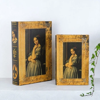 Скринька книга набір з 2-х Дама Гранд Презент 33-09058А
