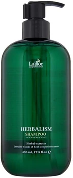 Шампунь успокаивающий с травяными экстрактами La'dor Herbalism Shampoo 530 мл (8809982982739)