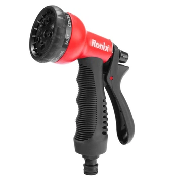 Комплект пистолет-распылитель и фитинги для шлангов Ronix RH-4018