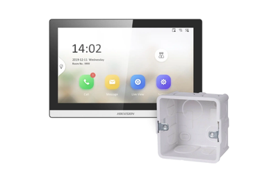 Комплект Hikvision (DS-KH6350-WТE1 7'' Wi-Fi + DS-KAB86)