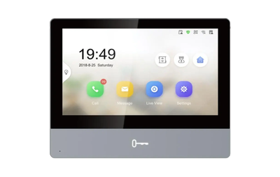 IP-видеодомофон Hikvision DS-KH8350-WTE1 (Europe BV) 7'' IPS Wi-Fi SIP PiP PoE