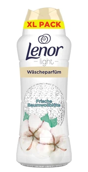 Кондиціонер для прання Парфумований Гранули Lenor Light Perfume Baumwollblute XL Pack Ленор ароматичні перлини Квіти бавовни 510г