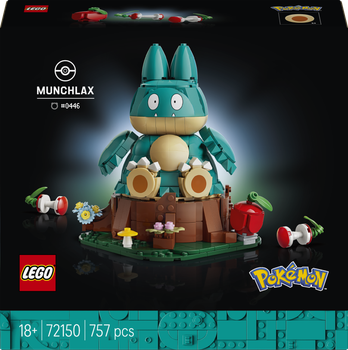 Конструктор LEGO Pokemon Манчлакс 757 деталей (72150)