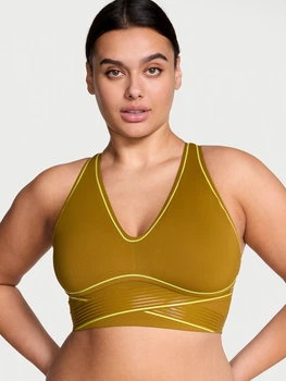 Спортивный топ для фитнеса женский Victoria's Secret 64070253 M Зеленый (1160251408)