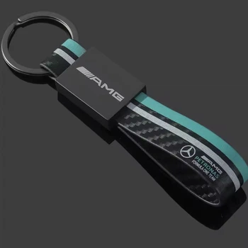Брелок для ключів мерседес MERCEDES AMG карбон