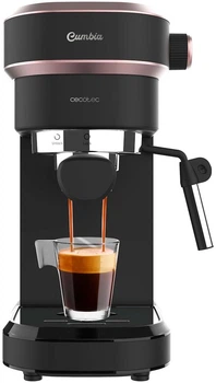 Кавоварка ріжкова Cecotec Cafelizzia 890 Чорна з рожевим (01630)